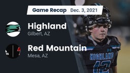 Recap: Highland  vs. Red Mountain  2021
