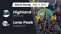 Recap: Highland  vs. Lone Peak  2022