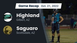 Recap: Highland  vs. Saguaro  2022