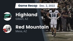 Recap: Highland  vs. Red Mountain  2022