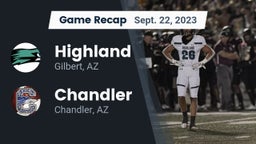 Recap: Highland  vs. Chandler  2023