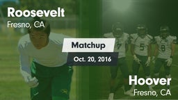 Matchup: Roosevelt vs. Hoover  2016