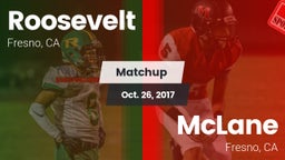Matchup: Roosevelt vs. McLane  2017