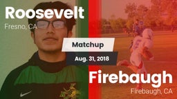 Matchup: Roosevelt vs. Firebaugh  2018