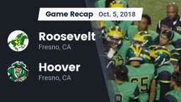 Recap: Roosevelt  vs. Hoover  2018
