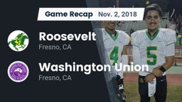 Recap: Roosevelt  vs. Washington Union  2018