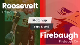 Matchup: Roosevelt vs. Firebaugh  2019