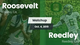 Matchup: Roosevelt vs. Reedley  2019
