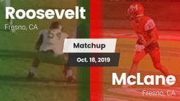 Matchup: Roosevelt vs. McLane  2019