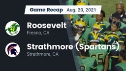 Recap: Roosevelt  vs. Strathmore (Spartans) 2021