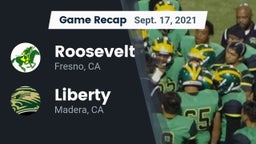 Recap: Roosevelt  vs. Liberty  2021