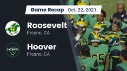 Recap: Roosevelt  vs. Hoover  2021