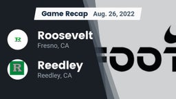 Recap: Roosevelt  vs. Reedley  2022
