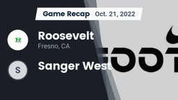 Recap: Roosevelt  vs. Sanger West  2022