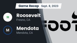 Recap: Roosevelt  vs. Mendota  2023