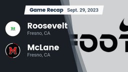 Recap: Roosevelt  vs. McLane  2023