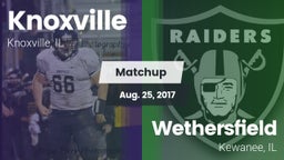 Matchup: Knoxville vs. Wethersfield  2017
