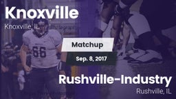 Matchup: Knoxville vs. Rushville-Industry  2017