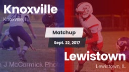 Matchup: Knoxville vs. Lewistown  2017