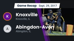 Recap: Knoxville  vs. Abingdon-Avon  2017