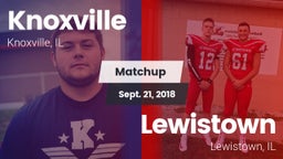 Matchup: Knoxville vs. Lewistown  2018