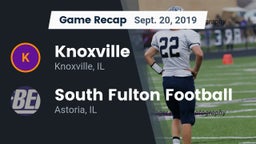 Recap: Knoxville  vs. South Fulton Football 2019