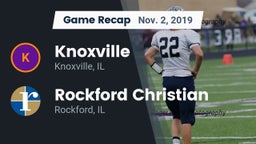 Recap: Knoxville  vs. Rockford Christian  2019