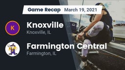 Recap: Knoxville  vs. Farmington Central  2021