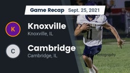 Recap: Knoxville  vs. Cambridge  2021