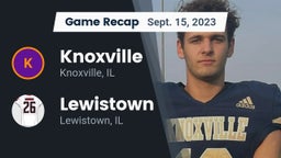 Recap: Knoxville  vs. Lewistown  2023