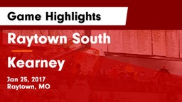 Raytown South  vs Kearney  Game Highlights - Jan 25, 2017