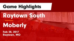 Raytown South  vs Moberly  Game Highlights - Feb 28, 2017