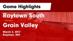 Raytown South  vs Grain Valley  Game Highlights - March 3, 2017