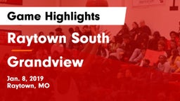 Raytown South  vs Grandview  Game Highlights - Jan. 8, 2019