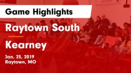 Raytown South  vs Kearney  Game Highlights - Jan. 25, 2019