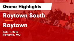 Raytown South  vs Raytown  Game Highlights - Feb. 1, 2019
