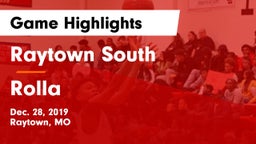 Raytown South  vs Rolla  Game Highlights - Dec. 28, 2019