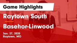 Raytown South  vs Basehor-Linwood  Game Highlights - Jan. 27, 2020