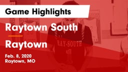 Raytown South  vs Raytown  Game Highlights - Feb. 8, 2020