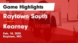 Raytown South  vs Kearney  Game Highlights - Feb. 18, 2020