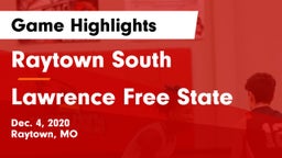 Raytown South  vs Lawrence Free State  Game Highlights - Dec. 4, 2020