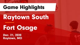 Raytown South  vs Fort Osage  Game Highlights - Dec. 21, 2020