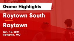 Raytown South  vs Raytown  Game Highlights - Jan. 16, 2021
