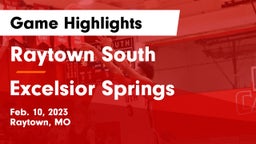 Raytown South  vs Excelsior Springs  Game Highlights - Feb. 10, 2023