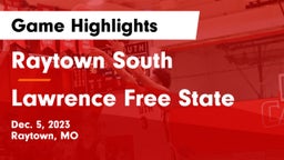 Raytown South  vs Lawrence Free State  Game Highlights - Dec. 5, 2023