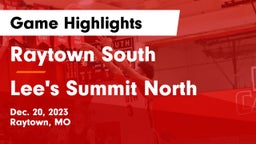 Raytown South  vs Lee's Summit North  Game Highlights - Dec. 20, 2023