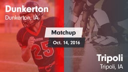 Matchup: Dunkerton vs. Tripoli  2016