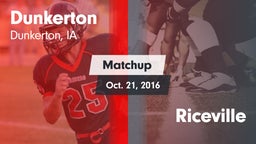 Matchup: Dunkerton vs. Riceville 2016