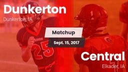 Matchup: Dunkerton vs. Central  2017