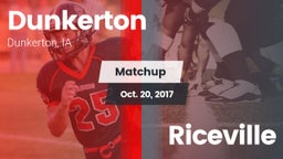 Matchup: Dunkerton vs. Riceville 2017